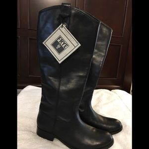 Black Frye Melissa Button boots